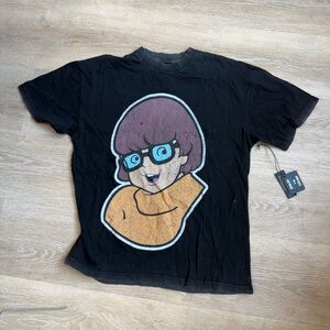 Black Graphic Kids T-Shirt
